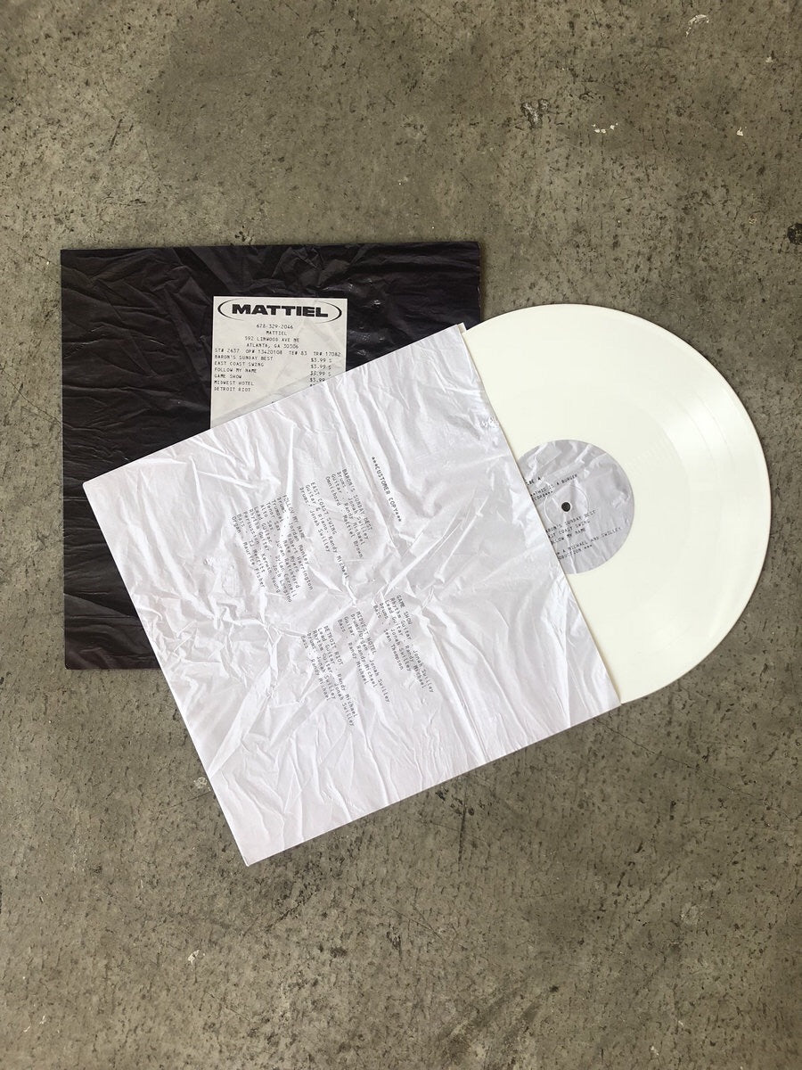 Customer Copy White Vinyl